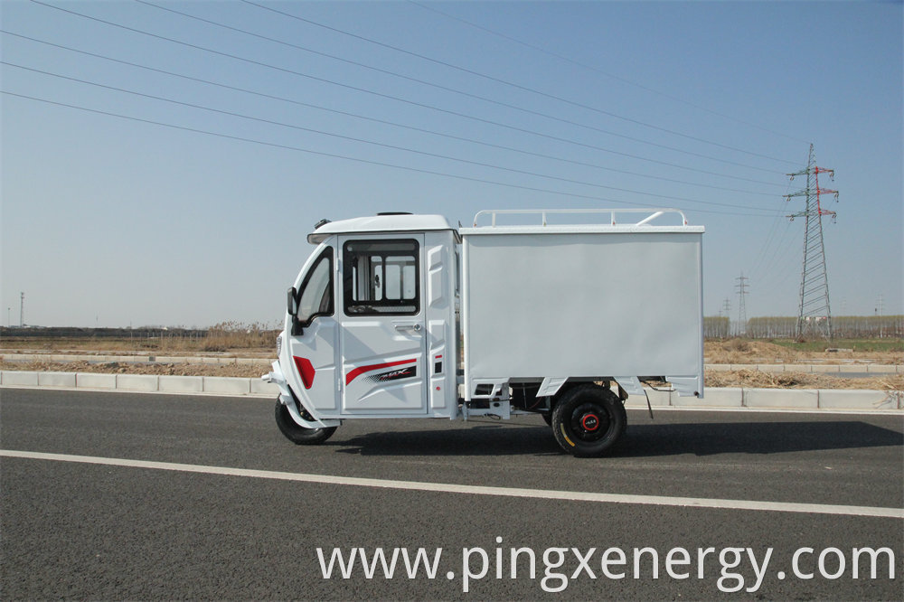 Fully Enclosed Electric Van